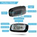 Maizad 3D Pedometer with Clip and Strap for Walking Accurate Step Counter 30 Days Memory Walking Distance Miles Km Calorie Counter Daily Target Monitor Exercise Time Black - BD4L6ZGGO
