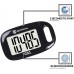 OZO Fitness CS1 Easy Pedometer for Walking Step Counter with Large Display Clip on and Lanyard - BYYZSXUC6
