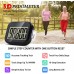Pedometer for Walking Gzvxuny Pedometer Clip On Step Counter with Large Display and Lanyard Accurate Fitness Tracker Pedometers for Steps Clip On for Seniors Kids Men and Women Black - B4IGKVBY7