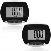 Pedometer Step Counter Walking Running Pedometer Portable LCD Pedometer with Calories Burned and Steps Counting for Jogging Hiking Running Walking - B9MG0IS81