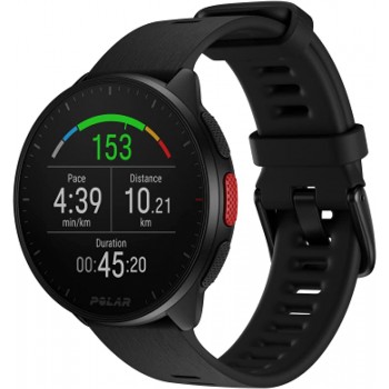 POLAR Pacer GPS Running Watch High-Speed Processor Ultra-Light Bright Display Grip Buttons Personalized Training Program & Recovery Tools Heart Rate Monitor Music Controls - B5AGO6TKZ