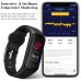 V101 Fitness Activity Tracker with Body Temperature Heart Rate Blood Pressure Sleep Health Monitor IP68 Waterproof Pedometer Steps Calories Counter Watch for Kids Teens Women Men - BFPVQKEOL
