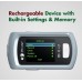 EMAY Sleep Oxygen Monitor with PC Software & App | Bluetooth Pulse Oximeter Rechargeable for Overnight & Continuous SpO2 Tracking with 72 Hours Built-in Memory | Gives Informative Report & Analysis - BUTTZVDR9