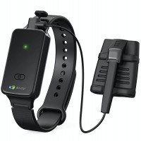 EMAY SleepO2 Wrist Pulse Oximeter with Silicone SpO2 Sensor | Bluetooth Sleep Oxygen Monitor Rechargeable for Continuous Blood Oxygen and Heart Rate Tracking | Free App with Overnight Report - BE1Q6VPIE