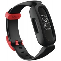Fitbit Ace 3 Activity Tracker for Kids 6+ One Size Black Racer Red - B2B4UNNPZ