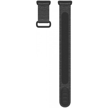 Fitbit Charge 5 Hook & Loop Accessory Band Official Fitbit Product Charcoal Small - BERV8HCXQ