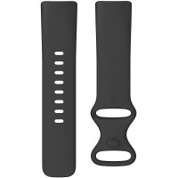 Fitbit Charge 5 Infinity Accessory Band Official Fitbit Product Black Small - BLDTWL4KM