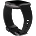 Fitbit Versa Family Accessory Band Official Fitbit Product Classic Black Large - B3MP3QS1S