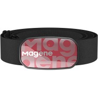Magene H603 Chest Strap Heart Rate Monitor ANT+ and Bluetooth Compatible with Fully Adjustable Strap iPhone & Android Compatible - BB5VP6AP6
