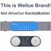 Wellue Heart Monitor Bluetooth Heart Health Tracker Free App for iOS & Android Phone Portable Handheld 30s 15mins Recording Heart Monitoring Device for Fitness Use - BIET0SEDA