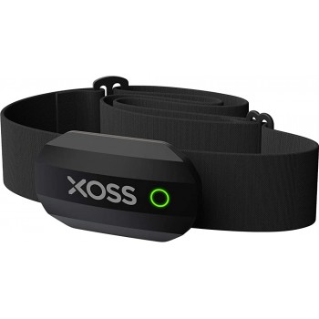 XOSS X1 Heart Rate Monitor Chest Strap Bluetooth 4.0 Wireless Heart Rate with Chest Strap Health Accessories Black Bluetooth&ant+ - BBY8IQ66T