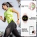 2021 Fashion Smart Watch for Women Teenagers Fitness Tracker with Heart Rate Monitor Full Touch Screen Activity Tracker IP68 Waterproof Pedometer Smartwatch with Sleep Monitor Step Counter - B5I06VNLI