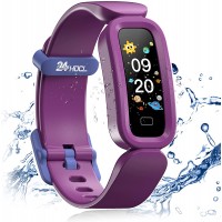 24HOCL Smart Watch for Kids Girls Boys Activity Fitness Tracker with Heart Rate Sleep Monitor Alarm Clock Sedentary Drink Water Reminder Watch for Kids 5+ Birthday Christmas New Year Best Gifts - B64JDGBA8