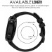 Compatible for Garmin Fenix 5X Soft Silicone Wristband Replacement Watch Band for Garmin Fenix 5X Fenix 5X plus Fenix 6X Fenix 6X Pro Fenix 3 HR D2 Charlie D2 Delta PX Descent MK1 Width: 26mm - BXUKK8UGI