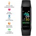Fitness Tracker HR Activity Fitness Trackers with Body Temperature Heart Rate Sleep Health Blood Pressure Monitor IP68 Waterproof Calorie Steps Counter Tracker Pedometer Watch for Men Women Teens - B6U0B4AJ4