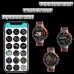 Fitness Tracker,Fitness Watches for Men Women,IP68 Waterproof Smart Watch with 24 Sport Modes,Activity Tracker with Calorie Counter Watch,Smart Watch for Android Phones and iOS Phones Compatible - B6J3DM83X