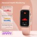 FITVII Slim Fitness Tracker with Blood Oxygen SpO2 Blood Pressure 24 7 Heart Rate and Sleep Tracking IP68 Waterproof Activity Trackers and Smart Watches with Step Tracker Pedometer for Women Kids - BWI6J14TI