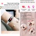 Smart Watch for Women IP68 Waterproof Fitness Tracker with Blood Pressure Heart Rate Blood Oxygen Sleep Monitor Message Notification Sport Pedometer Smartwatch for iOS Android Phones - B2ES0XB7Y