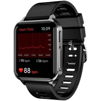 Veepoo Smart Watch Heart Rate Monitor,Blood Oxygen Tracker,Sleep Monitoring,Pedometer Activity Tracking Smartwatch with Data Analysis APP,1.69 Full Touch Screen,Compatible Android iOS. - BXUF7IPV9