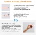 Wellue WearO2 Wearable Health Monitor Bluetooth Pulse Meter with Free APP Continuously Tracks SP-O2 & Heart Rate - BX72H9J7J
