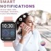 yussa Smart Watch | Latest Generation 2022 | Blood Pressure Monitor | Blood Oxygen SpO2 | Heart Rate | Sleep Monitor | IP67 Waterproof | Fitness Tracker | for Women and Men… Pink - BO4OFUNUC