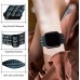 5 Pack Elastic Nylon Bands Compatible with Fitbit Versa Versa 2 Versa Lite Versa SE for Women Men Adjustable Breathable Fabric Sport Elastic Wristband for Fitbit Versa Smart Watch - BXW9QOPYP