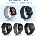 8 Pack Silicone Bands Compatible with Fitbit Versa 3 Bands and Fitbit Sense Bands Classic Soft Sport Bands Replacement Wristbands for Fitbit Sense Versa 3 Smart Watch Women Men Small 8 Pack B - BV59IMXRI