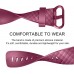 Pack 3 Silicone Bands for Fitbit Charge 4 Fitbit Charge 3 Charge 3 SE Replacement Wristbands for Women Men Small LargeWithout Tracker Small: for 5.5-7.1 Wrists Black+Navy Blue+Wine Red - BP1LSNKGF