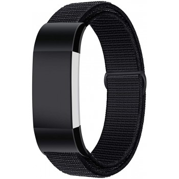 REYUIK Soft Bands Compatible Charge 2 Band Breathable Nylon Women Men Replacement Strap with Adapters Bracelet for Charge 2 hr Fitness Sport Tracker - BQ9SYWO2P