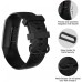 Velavior Waterproof Bands for Fitbit Charge 4 Fitbit Charge 3 Charge3 SE Replacement Wristbands for Women Men Small Large Black Large - BU8VP4HHI
