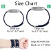 Wepro Bands Compatible with Fitbit Ionic SmartWatch Watch Replacement Sport Strap for Fitbit Ionic Smart Watch 3 Pack Large Small - BBR8YD98G