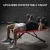 FLYBIRD Workout Bench Adjustable Weight Bench Foldable Strength Training Bench for Home Gym Newly Upgraded - BDPR69HPU