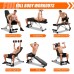 Weight Bench Adjustable Workout Bench for Home Gym Foldable Strength Training Benches Multipurpose Dumbbell Bench Press 90° for Full Body Workout 2021Version - BXDVAKNT3