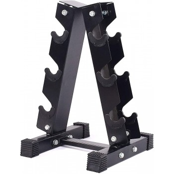 AIMEISHI Dumbbell Rack Stand Only A Frame Solid Steel Dumbbell Storage Rack Durable Weight Rack for Dumbbell Sets Home Gym Free Weights Stand Holder - BAGZV4NGK