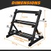 Balelinko Dumbbell Rack Weight Rack Storage Stand for Dumbbells Home Gym 1300LBS 900LBS 800LBS Weight Capacity - BHDLB4Y07