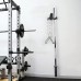 BRTGYM Barbell Holder Wall Mount Vertical Storage for Concrete Wall Wood Stud 176lbs Weight Capacity 3GA Steel Constructed Mounting Hardware Included - B5L7RQTGV