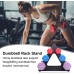 FFHH Dumbbell Rack Three-Layer Storage Rack Durable and wear-Resistant can accommodate Three Pairs of Dumbbells Saving Space Suitable for Home Fitness use - BYYND92I5