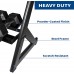 MENCIRO 2 Tier Dumbbell Rack Stand Only Metal Steel Weight Storage Rack for Dumbbells 550 lbs Capacity Weight Holder Rack for Home Gym - BYMVJFOWV