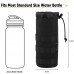MinLia Portable Drawstring Mesh Bottom Water Bottle Holder Durable Outdoor Travel Waist Bag Insulated Water Cup Bag - BG2J0CPSU
