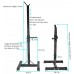 Retyion Adjustable Height Squat Rack Stand Multi-Function Barbell Dumbell Racks Weight Lifting Bench Press Equipment Height Range 41inch to 63.4inch - BGXBK4ZS6