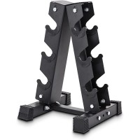 S.Y. Home & Outdoor A-Frame Dumbbell Rack Stand Only 3 Tier Steel Weight Rack for Dumbbells Suitable for Home Gym Accessories 180 lbs Weight Capacity - BCJGQWS25