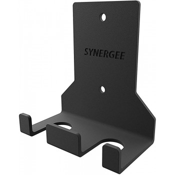 Synergee 1 2 or 5 Barbell Holder. Vertical Hanging Barbell Rack. Holds Bars Curl Bars Hex Bars Tricep Bars. Excellent Compact Vertical Storage. Organization for Home Commercial Garage Gyms. - BC56QIJNH