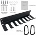 Vehcarc Gym Rack Organizer Heavy-Duty Barbell Storage 7 Space Wall Mount Olympic Barbell Holder for Wall Stud Home Gym Storage Powder-Coated Multi-Purpose for Fitness Bands Straps Foamrollers - BJUZ0SME4