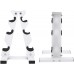 VGEBY A-Frame Dumbbell Rack Stand 3 Tier Weight Rack for Dumbbells Home Gym Portable Dumbbell Racks Stands - BPG6QJXZ0
