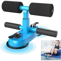 AERLANG Sit Up Bar for Floor Portable Sit Up Assistant Device with 2 Strong Suction Cups Adjustable Sit Up Bar with Sit-Up Foot Holder Household Fitness Abs Master for Body Building - BN4BAHK3F