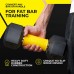 Core Prodigy Fit Grips Thick Grip Training Adapter for Fat Bar Weight Lifting Barbells Dumbbells - BSMVT1AFX