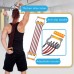 TOCO FREIDO Chest Expander | Arm Training 5 Tubes Ajustable Arm Strength Trainer Exercise Resistance Bands for Home Fitness Muscle Training Body Building - B0UFT4UFL