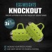 Egg Weights Knockout 4.0 lbs Hand Dumbbell Sets Ultra-Dense Bismuth Hand Weights Cylindrical-Shape with Anti-Slip Silicone Rubber Finger Loop for Shadowboxing Kickboxing for Men and Women 2 Eggs 2.0 lbs Each - BKGFBQ26T