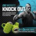 Egg Weights Knockout 4.0 lbs Hand Dumbbell Sets Ultra-Dense Bismuth Hand Weights Cylindrical-Shape with Anti-Slip Silicone Rubber Finger Loop for Shadowboxing Kickboxing for Men and Women 2 Eggs 2.0 lbs Each - BKGFBQ26T