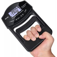 Grip Strength Tester Auligi 396Lbs 180kg Digital Hand Dynamometer Grip Strength Meter USB Rechargeable Bright LCD Screen Hand Grip Dynamometer for Sport Home School Clinic Use - BFI1LSOM1